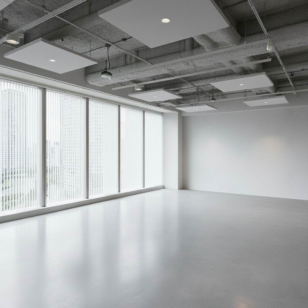 都心オフィスビル - バーチャルステージング加工後