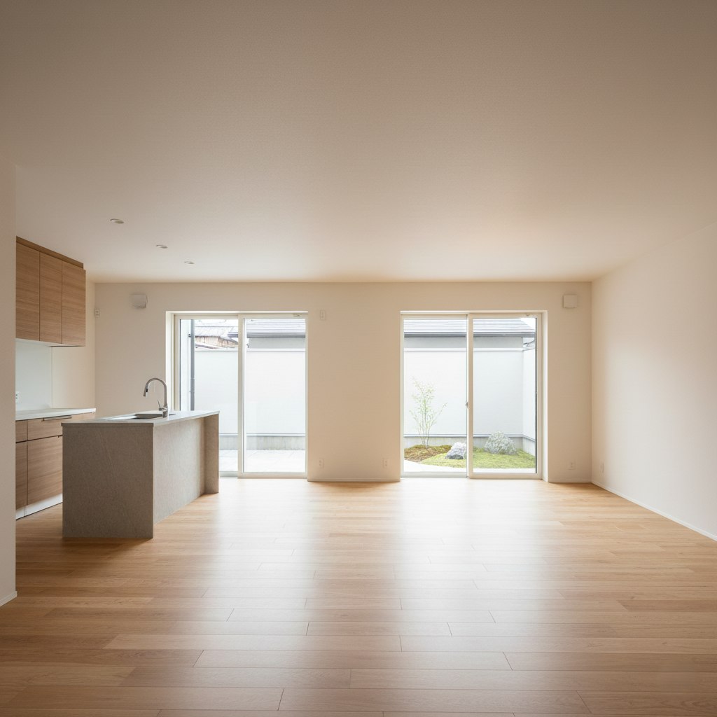 家具配置済みの部屋 - AIバーチャルホームステージング後