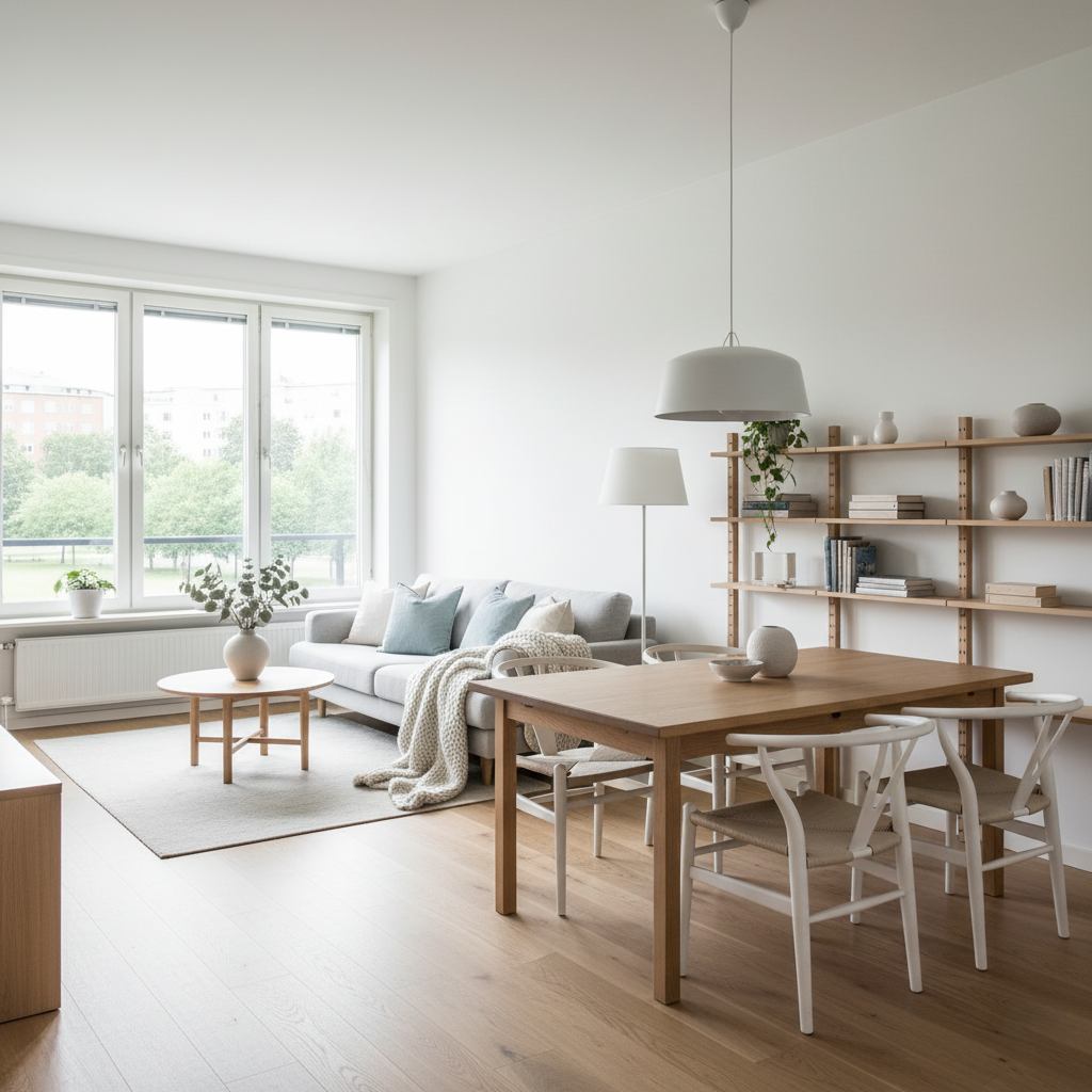 北欧スタイル - 明るい住空間インテリア