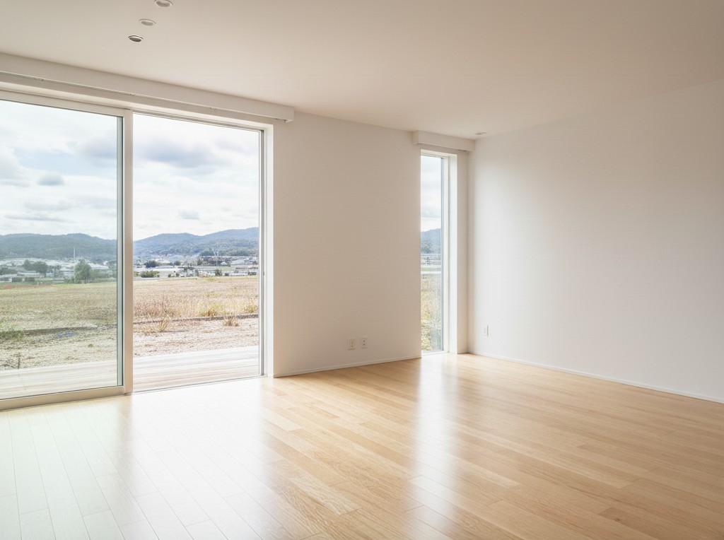 リビングルーム加工後 - 北欧風インテリア